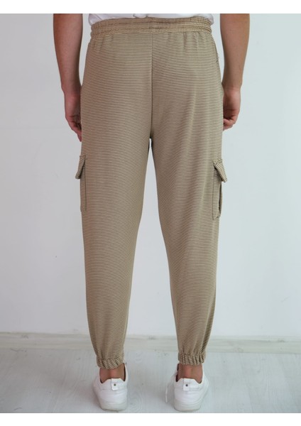 Jogger Pamuklu Standart Fit Normal Kesim Kargo Cepli Eşofman Altı fiyatları