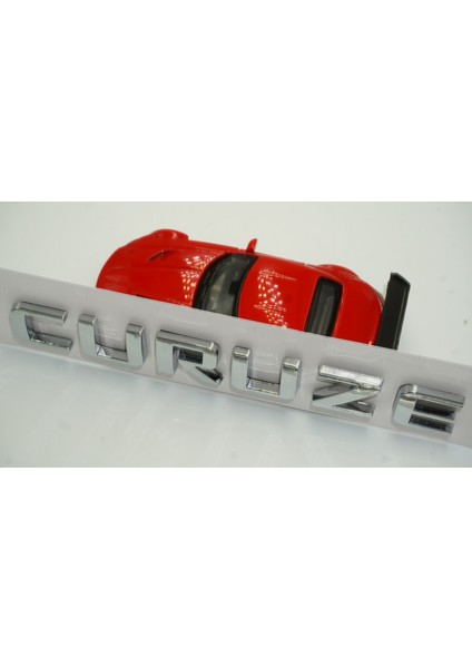 Chevrolet Cruze Bagaj Abs 3m 3D Yazı Logo Amblem 18X2 cm