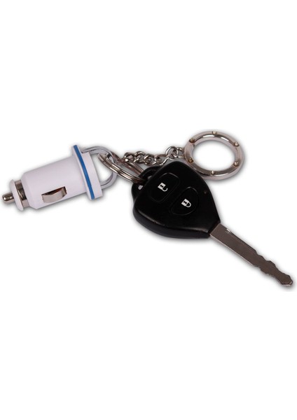 General Mobile 5V USB Araç Şarj Adaptör Beyaz