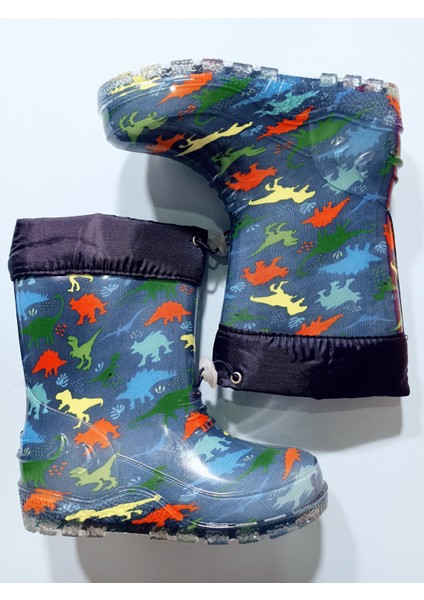 Çocuk Çizme Yağmur ve Kar Botu Soğuk Geçirmez Içi Kürklü fiyatları