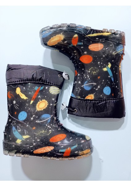 Çocuk Çizme Yağmur ve Kar Botu Soğuk Geçirmez Içi Kürklü fiyatları
