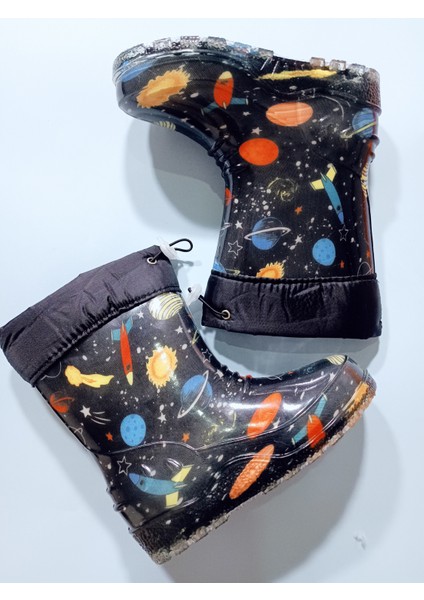 Çocuk Çizme Yağmur ve Kar Botu Soğuk Geçirmez Içi Kürklü fiyatları