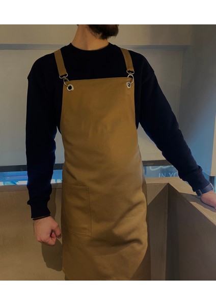 Kanvas Leke Tutmaz Barista Önlük Mutfak Önlüğü Aşçı Çok Amaçlı Hobi Askılı Iş Önlüğü Tasarım Önlük fiyatları