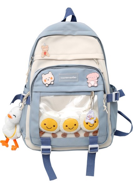 Lise Öğrencileri Için Büyük Kapasiteli Sırt Çantası (Yurt Dışından)