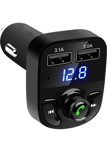 X8 Araba Mp3 Kablosu Stereo Müzik Çalar - Siyah (Yurt Dışından)