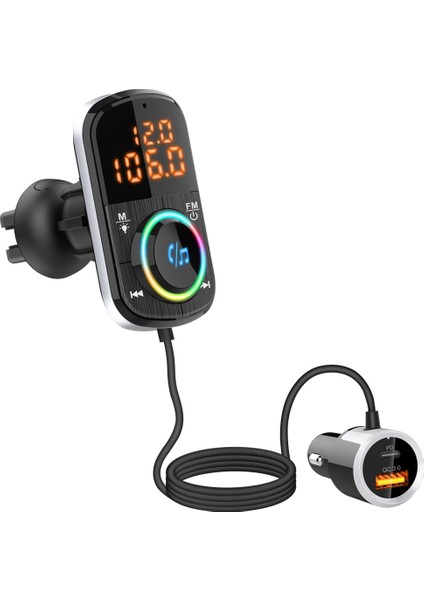 BC71 Araba Fm Verici - Siyah (Yurt Dışından)