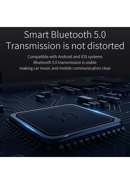 BC52 Araba Renkli Atmosfer Hafif Bluetooth Mp3 Çalar - Siyah (Yurt Dışından) fiyatları