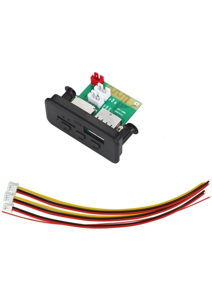 Bluetooth ile Araba 12V Audio Mp3 Çalar Kod Çözücü Kartı - Siyah (Yurt Dışından) indirimleri