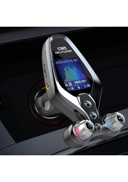 Araba Bluetooth Hands- Mp3 Çalar BT26 - Siyah (Yurt Dışından)