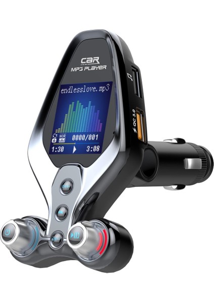 Araba Bluetooth Hands- Mp3 Çalar BT26 - Siyah (Yurt Dışından) fiyatları