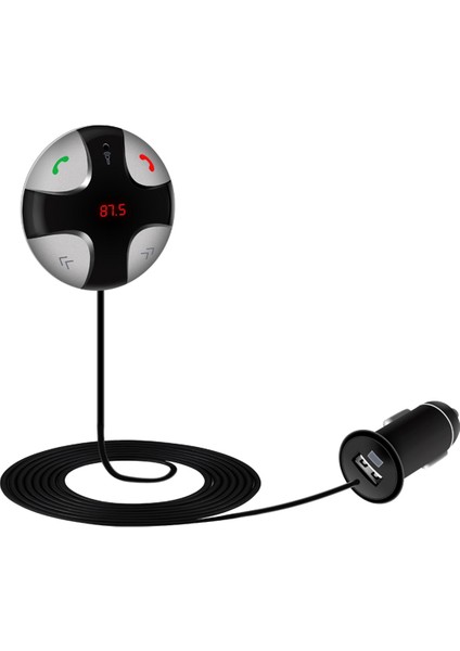 FM29B Bluetooth Fm Verici Eller Kiti - Siyah (Yurt Dışından)