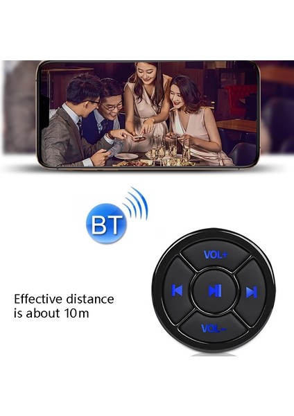 Araba Cep Telefonu Uzaktan Kumanda - Siyah (Yurt Dışından)