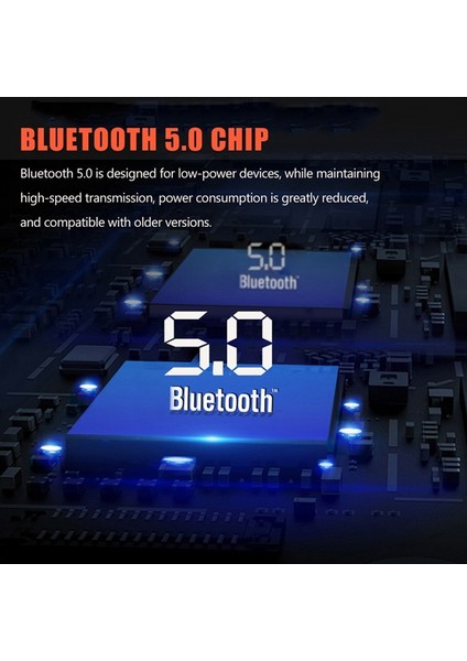 P4-Qc3.0 Araba Mp3 Bluetooth Oynatıcı Araba Fm Verici - Siyah (Yurt Dışından)