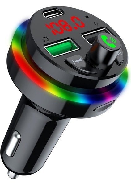 Wiress Bluetooth Araba Mp3 Çalar - Siyah (Yurt Dışından)