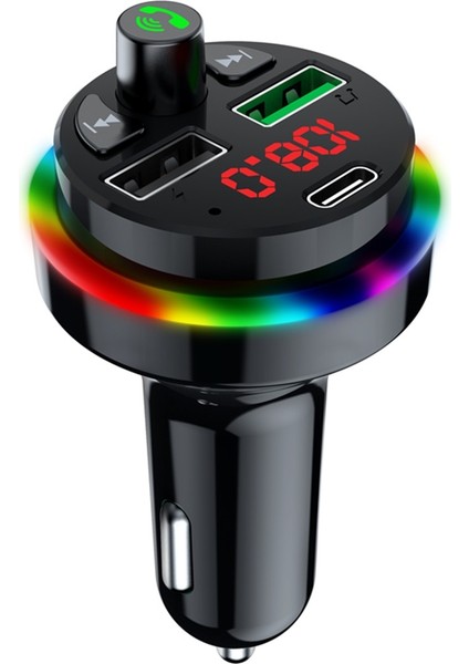 Wiress Bluetooth Araba Mp3 Çalar - Siyah (Yurt Dışından)