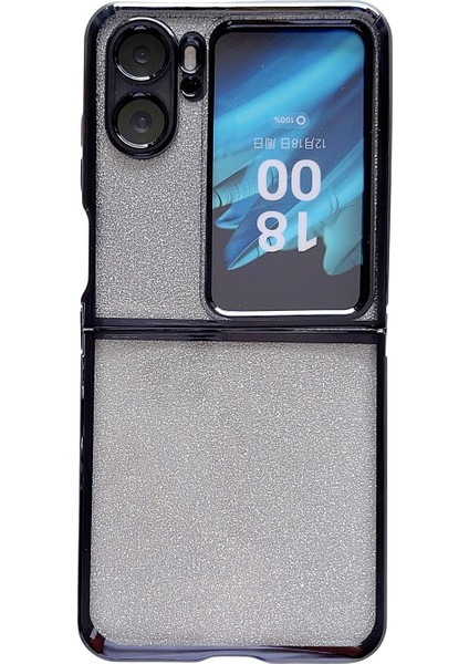Oppo Find N2 Flip Için Darbeye Dayanıklı Telefon Kılıfı - Siyah (Yurt Dışından)