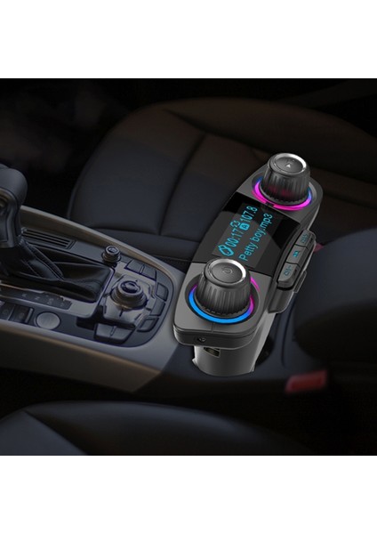 BT06 Çift USB Şarj Smart Bluetooth Mp3 Müzik Çalar - Siyah (Yurt Dışından)