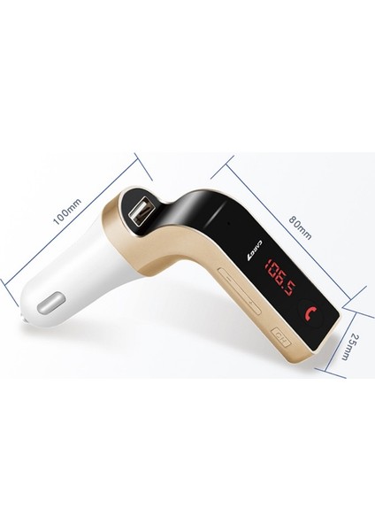 G7 Araba Bluetooth Oyuncu Mp3 G7 Gold - Altın (Yurt Dışından) modelleri
