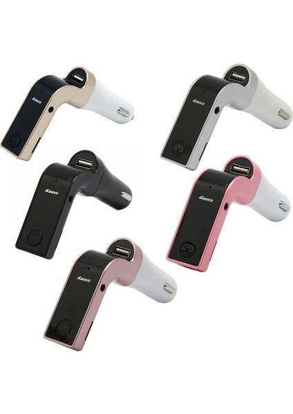 G7 Araba Bluetooth Oyuncu Mp3 G7 Gümüş - Gümüş (Yurt Dışından)