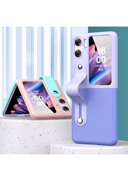 Oppo Find N2 Flip Için Darbeye Dayanıklı Telefon Kılıfı - Koyu Mavi (Yurt Dışından) fiyatları