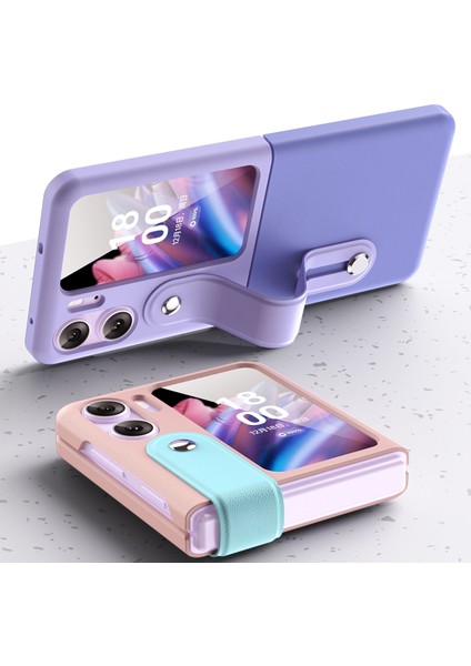 Oppo Find N2 Flip Için Darbeye Dayanıklı Telefon Kılıfı - Koyu Mavi (Yurt Dışından) modelleri