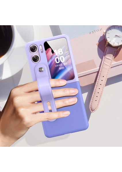 Oppo Find N2 Flip Için Darbeye Dayanıklı Telefon Kılıfı - Koyu Mavi (Yurt Dışından) fırsatları