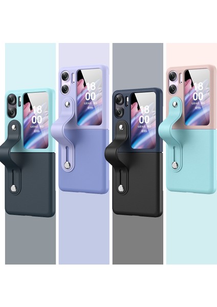 Oppo Find N2 Flip Için Darbeye Dayanıklı Telefon Kılıfı - Koyu Mavi (Yurt Dışından) indirimleri