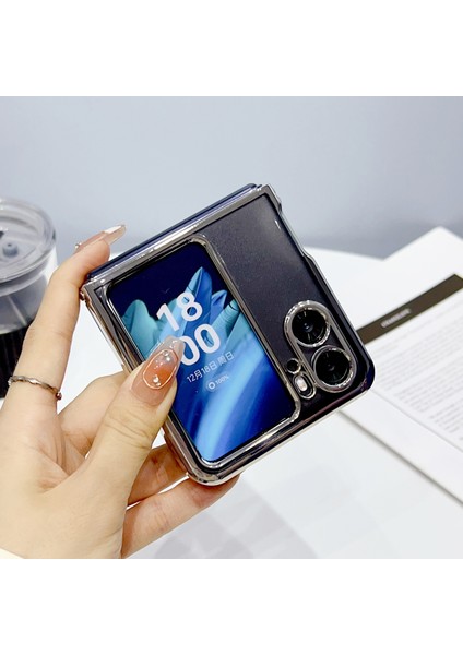 Oppo Find N2 Flip Için Darbeye Dayanıklı Telefon Kılıfı - Siyah (Yurt Dışından) modelleri