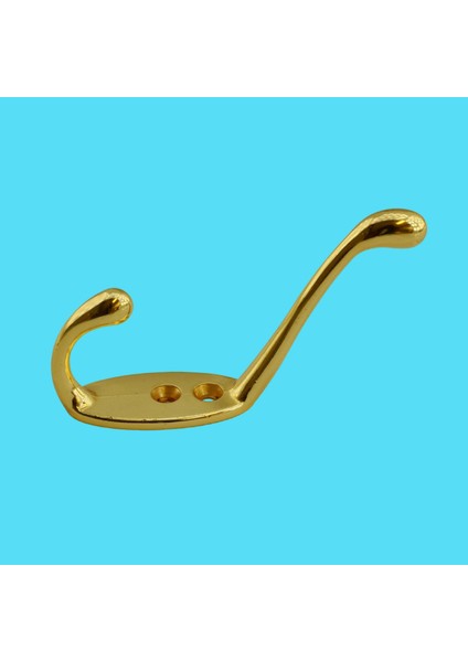 Okyanus Askı Vestiyer Duvar Askısı Metal Dolap Elbise Askılığı Altın