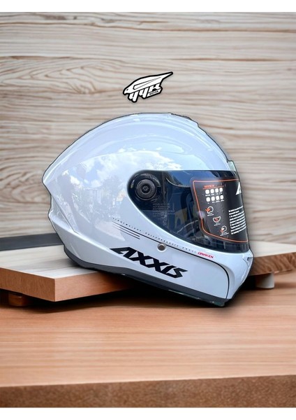Axxıs Draken Nardo Gri. ''2 Vizörlü'' + ''sticker'' Hediyeli, Mat Motosiklet Kapali Kask