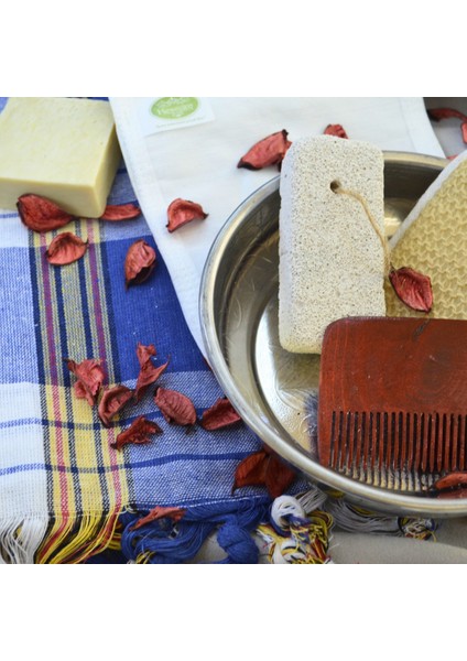 Standart Paket Hamamseti & Duş & Banyo & Peştemal & Kese Seti
