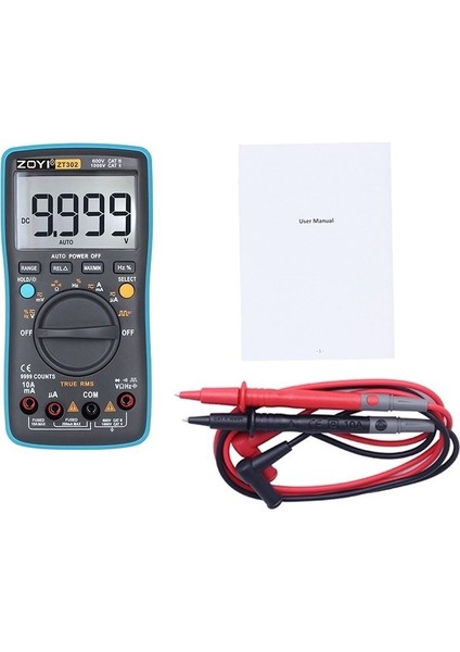 Zoyı ZT-302 True Rms Dijital Ölçü Aleti Siyah modelleri