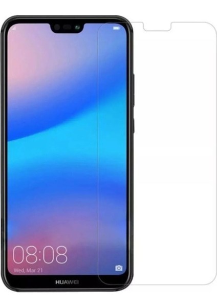 Huawei P20 Lite Uyumlu Premium Ekran Koruyucu 9h Sert Temperli Kırılmaz Cam Koruma Şeffaf