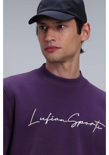 Lowe Erkek Sweatshirt Mürdüm modelleri