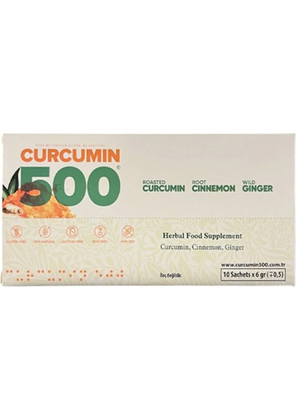 Curcumin 500 Altın Yoğurt Kürü 500 Kurkumin Zerdeçal