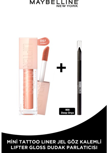 Lifter Gloss 007 & Maybelline Mini Tattoo Liner Gel Pencil