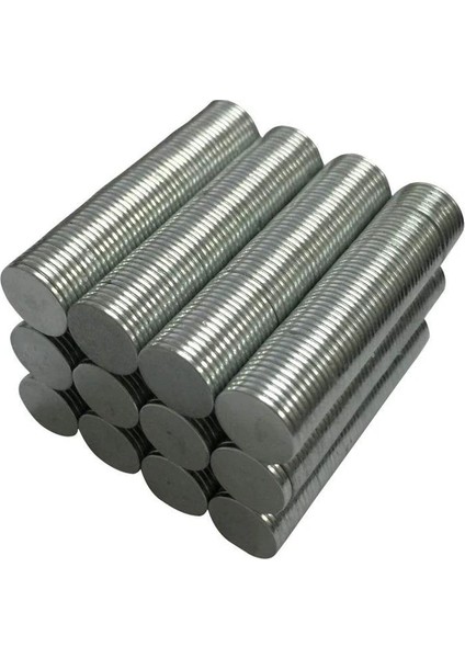 Ø15X10 mm - Delikli Neodyum Mıknatıs Halka (7 Adet)