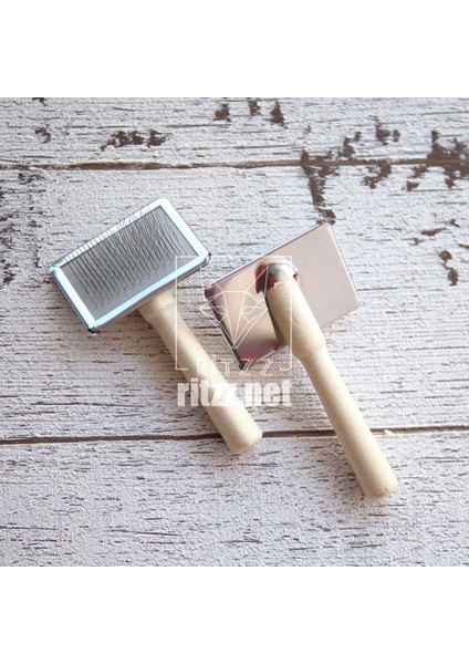 Makrome Fırçası Ahşap Saplı 11CM