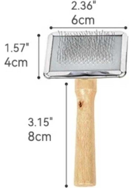 Makrome Fırçası Ahşap Saplı 11CM fiyatları