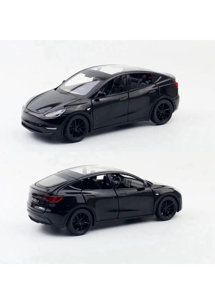 Tesla Model Y 1:32 Model Maket Araba Siyah