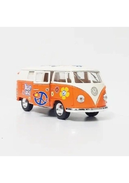 Wv Bus 1:38 Model Maket Araba Peace Love