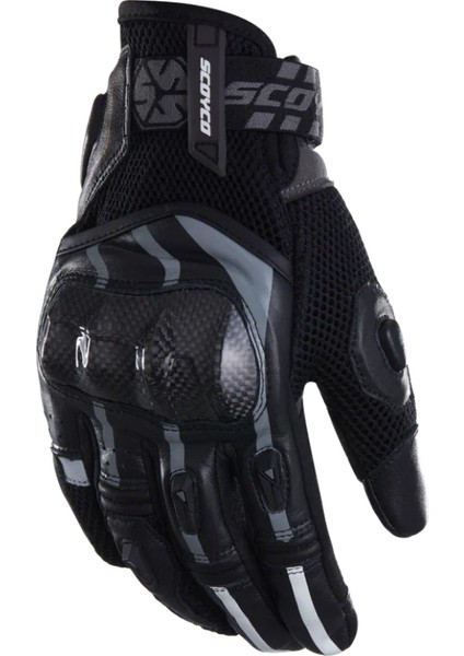 Motosiklet Eldiveni Karbon Fiber Koruma Deri Microfiber Kumaş Motor Eldiven fiyatları