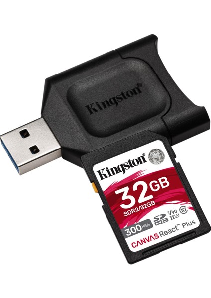 Kıngston 32GB Sdhc Class 10 Hafıza Kartı +Kart Okuyucu MLPR2/32GB