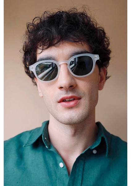 Ryan Matt Clear Green Erkek Güneş Gözlüğü