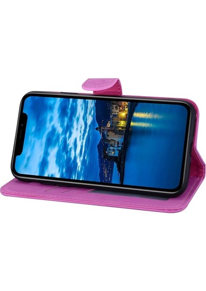 iPhone 11 Pro Telefon Kılıfı,kart Yuvalı Güzel Fil Aşk Kalp Karikatür Deseni,katlanır Stand,manyetik Kapak,iphone 11 Pro-Kırmızı ile Uyumlu (Yurt Dışından) fırsatları