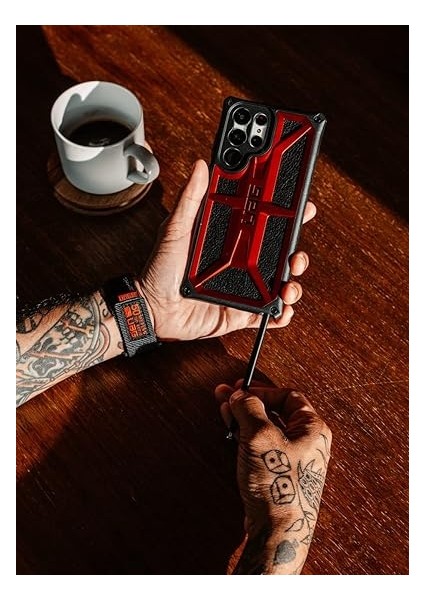 Samsung Galaxy S22 Ultra Kılıf Için Tasarlandı Kevlar Siyah Sağlam Hafif Ince Darbeye Dayanıklı Premium Monarch Koruyucu Kapak, [6,8 Inç Ekran] (Yurt Dışından) modelleri