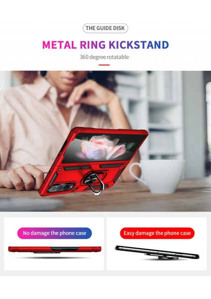 Samsung Galaxy Z Fold 3 5g Telefon Kılıfı Için Z Fold 3 Silikon Ağır Hizmet Tipi Telefon Kılıfı Samsung Z Fold 3 5g Manyetik Telefon Kılıfı Samsung Z Fold 3 5g Lacivert (Yurt Dışından) modelleri