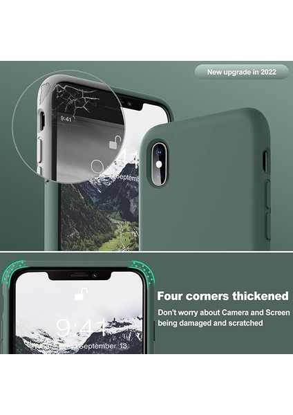 iPhone 6plus Kılıf, Yumuşak Sıvı Silikon, Ultra Ince Kauçuk, Tüm Vücut Koruması (Yeşil) (Yurt Dışından) fiyatları