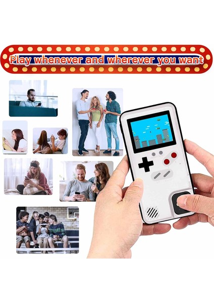 iPhone Için Oyun Konsolu Kılıfı, 36 Küçük Oyunlu Retro Koruyucu Kapaklı Kendi Kendine Çalışan Kılıf, Tam Renkli Ekran, iPhone 12PROMAX Için Darbeye Dayanıklı Video Oyunu Kılıfı (Yurt Dışından) fırsatları