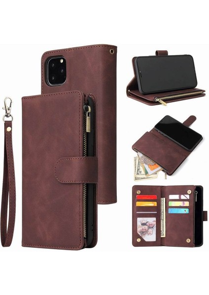 iPhone 13PRO Max Için Cüzdan Kılıf (6.7") , [rfıd Engelleme]kredi Kartı Yuvası Görüntüleme Standlı[darbeye Dayanıklı Tpu]iphone 13PRO Max ile Uyumlu Pu Deri Manyetik Koruyucu Kapak (Yurt Dışından) modelleri